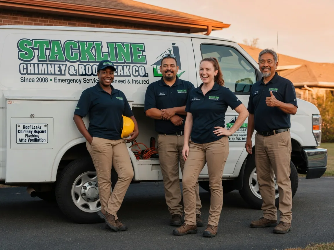 Chimney flashing repair company in Parksley, VA
